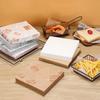 100Pcs Oil-Proof Wax Paper Food Wrapper Paper Bread Sandwich Burger Fries Wrapping Tray Basket Liners Fast Food Bread Oilpaper