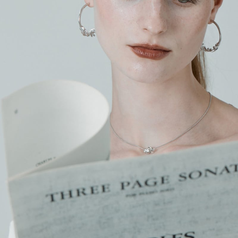 

doigte Mezzo Forte Earrings White Gold