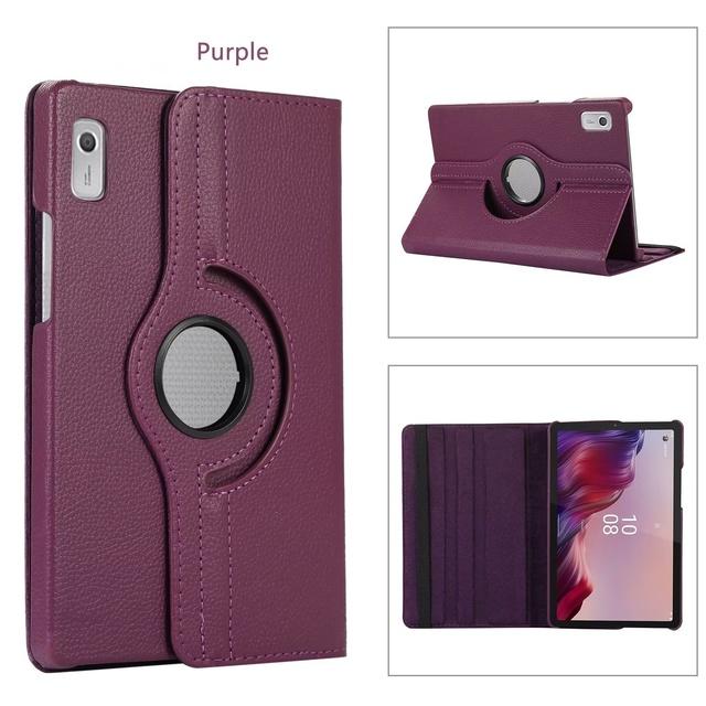 Rotating Stand Case For Lenovo Idea Tab Pro Xiaoxin Pad Pro 12.7 2025 P12 2023 TB373FU 375FC 370FU ZAE40142GR PU Leather Cover
