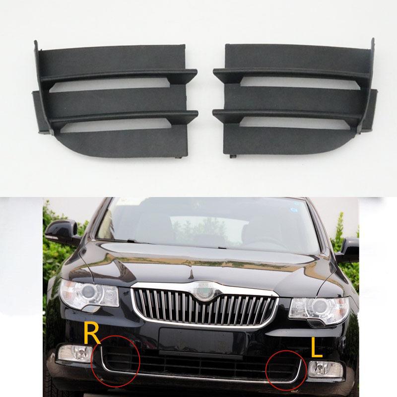 Per Skoda Superb 2009-2013 Griglia Inferiore Anteriore Paraurti Presa d'Aria Copertura Faro Antinebbia Cornice