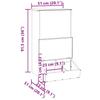 Pig Feeder Olive Green 55 X 51 X 91.5 Cm