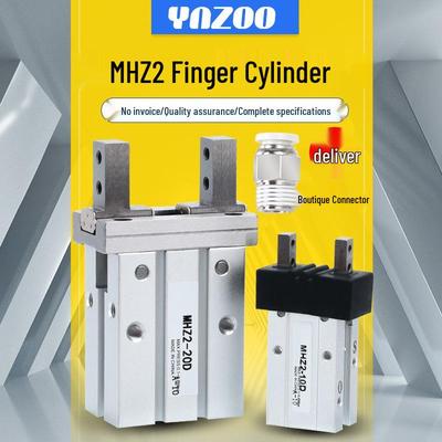 Pneumatic Finger Cylinder MHZ2-16D: Compact Parallel Gripper for Robotic Arms (Sizes: 10D, 20D, 25D, 32D, 40D)