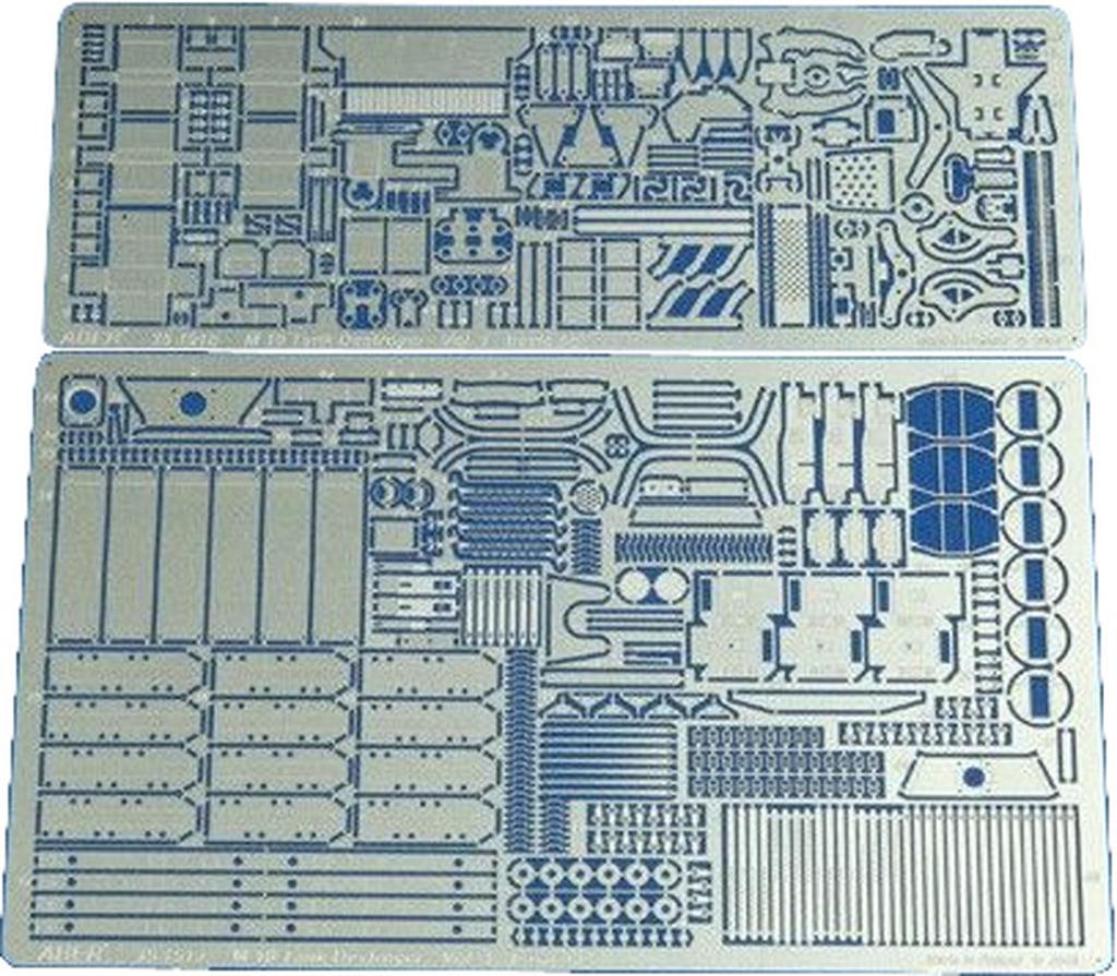 Aber American Tank Destroyer Basic Parts Plastic Model Parts 35151 1/35 M-10 Vol.1 (for Academy) (Tank)