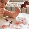 Bead Embroidery Kit Three-Dimensional Dog Animal Bead Embroidery Kit Ornament Making Sewing Art Complete Accessories For Animal
