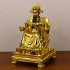 High Quality Copper Five Masters Guangji Dragon King God of Wealth Lucky Home Living Ornaments
