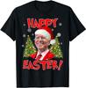 Joe Biden Santa Confused Happy Easter Funny Ugly Christmas T-Shirt Unisex T-Shirt