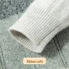 Men's 100% Merino Wool Stand-Up Collar Sweater