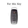 4 Buttons Tpu Car Key Case Cover Shell For Nissan X-Trail T33 Qasqhai J12 Qashqai  Juke  Ariya Altima Teana Keychain