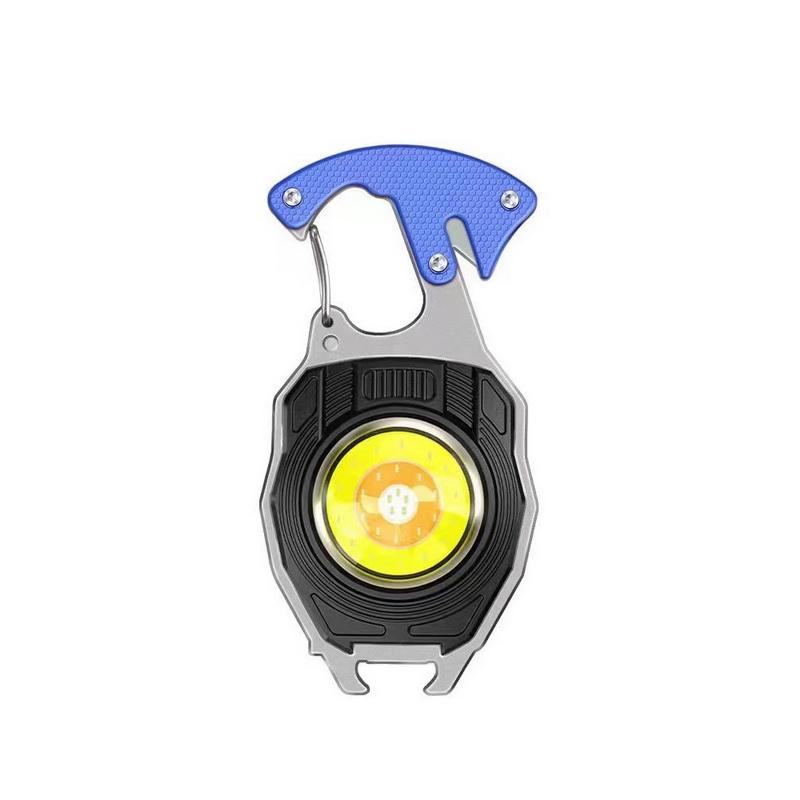 Portable Keychain Light Multifunctional Tool Keychain, Suitable for Walking, Camping, and Emergency Lighting