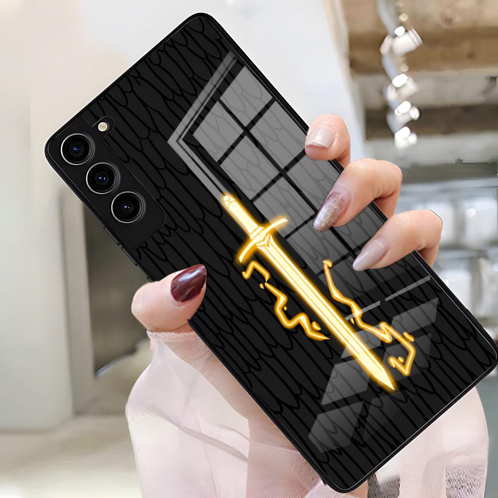 The Beginning After End Phone Case For Samsung A25 A13 A33 5G A54 A36 A35 A56 A52 A14 Shockproof Glass Cover Samsung A24 4G