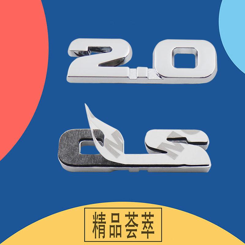 3D Premium 2.0 for Car Fender Trunk Rear Bonnet Decal Emblem Badge Sticker Accessories