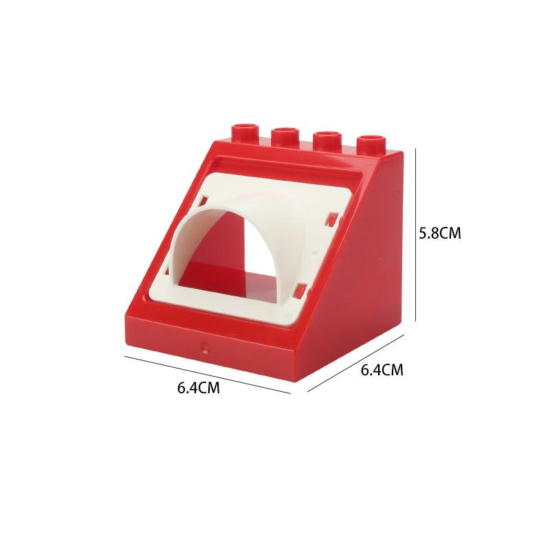 Big Size DIY Building Blocks Window Doors And Household Bulk Parts Model Compatible Large Bricks Toys Accessories Kids Toy Gifts