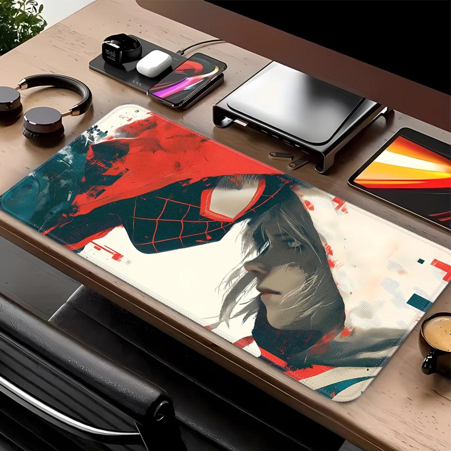 

Marvel Comics Spider-Man Lovers overlock Mouse Pad Desk accessories Keyboard Mouse Pad office Pad Computer Laptop Pad Game 220x180x2mm