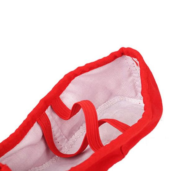 Women Girls Adult Soft Sole Ballet Dance Shoes Fitness Gymnastics Canvas Shoes