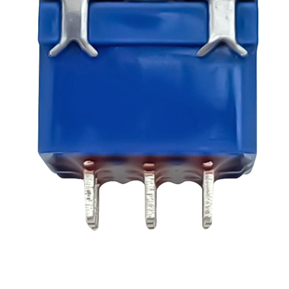 5 Stück Gitarren-Effektpedal 3PDT Fußschalter 9 Pins Rastend Stomp Druckknopf Fußschalter Gitarren-Effektpedal Druckknopf-Fußschalter