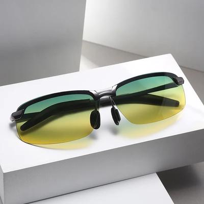 Anti-Uv Night Vision Cycling Sunglasses Day Night Driving Glasses Sunglasses For Men Fashion Outside Adult Eyewear