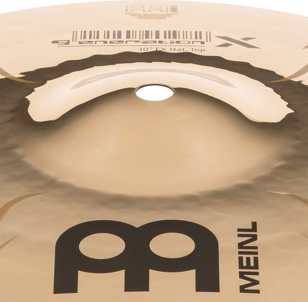 MEINL Generation X Series Cymbal FX Hat Pair Hi-Hat 10" GX-10FXH []