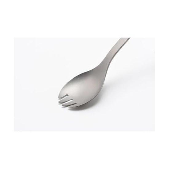 Snow Peak Recycled Titanium Split Spoon SCT-004RE Cutlery Lightweight Camping Outdoor Picnic