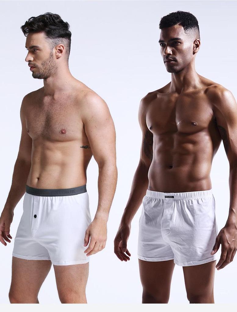 Pánské bavlněné boxerky - Prodyšné, volný střih, plus size