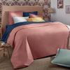 Housse de couette 220 x 240 cm uni couleur moderne Rose blush