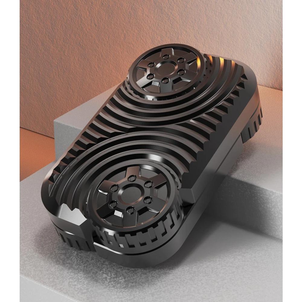 Wheels Rolling Unlimited Pushing Card New Metal Fidget Toy EDC Pressure Relief Play Cool Relaxing Anti Anxiety Small Exquisite