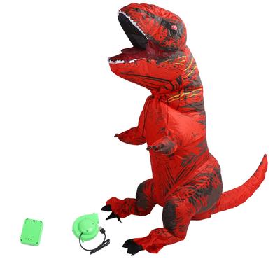 Dinosaur Costume T Rex Inflatable Dinosaur Blow Up Costume for Halloween Cosplay Party Christmas