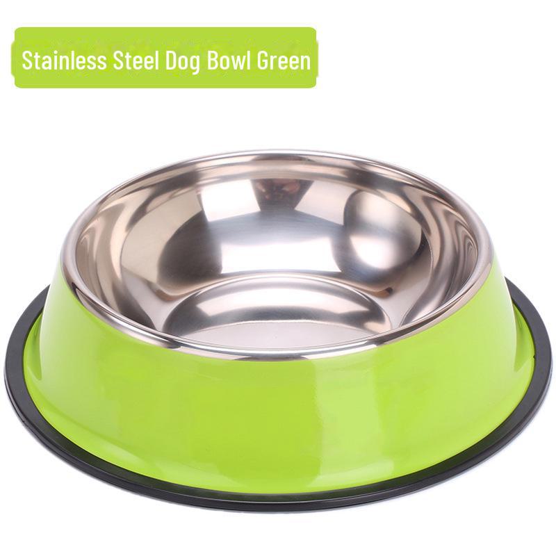 

Миска из нержавеющей стали для собак и кошек - миска для еды и воды Base 22cm, Rim 16cm - Model 3