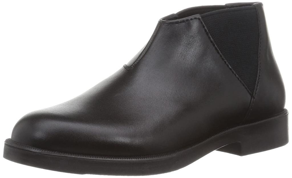 Moonstar Lifestyle Leather Made in Side Gore Size cm Shoes, SKOOLER/SK SIDEGOA, Japan, Type, Black, 23.0