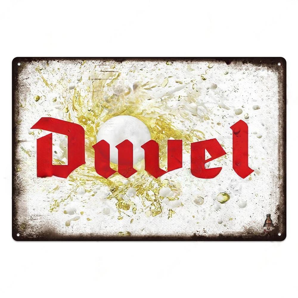 FJ Vintage Kovové Plechové Značky Dekor Pivo Plaketa Retro Plakáty Nástěnná Dekorace Talíř pro Bar Pub Restauraci