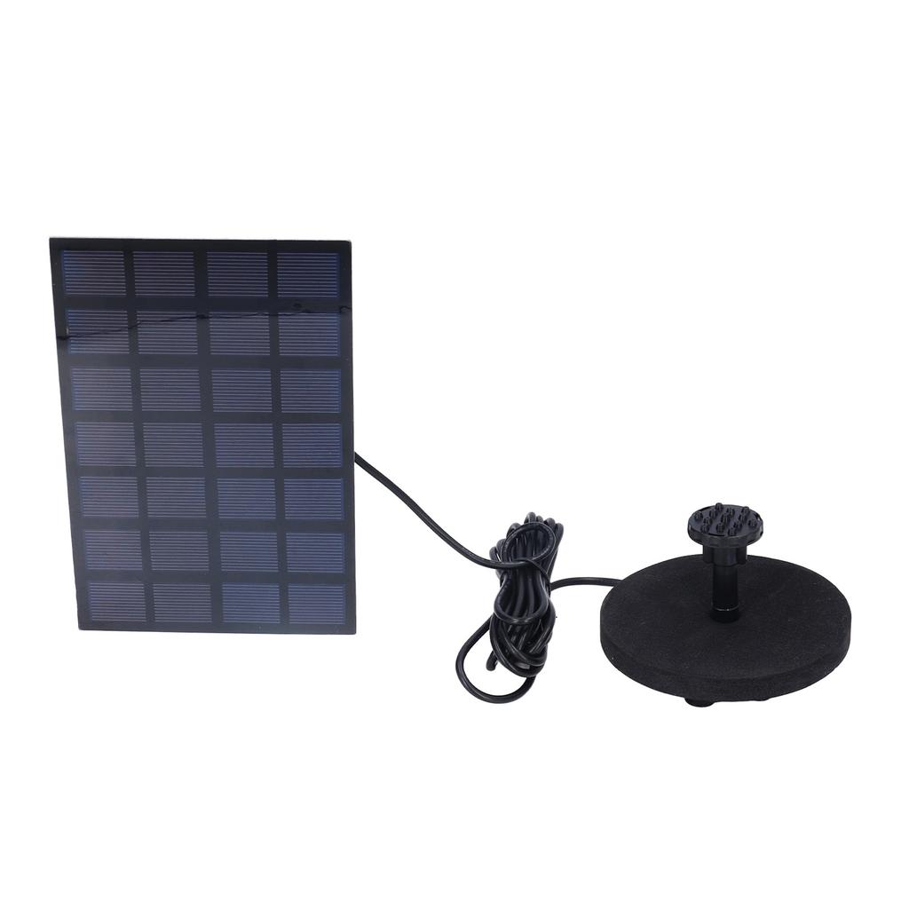 Solar Floating Fountain Solar Fountain Multifunctional Solar Powered Floating Fountain for Birdbath Pond Pool Fish 7V 2.5W
