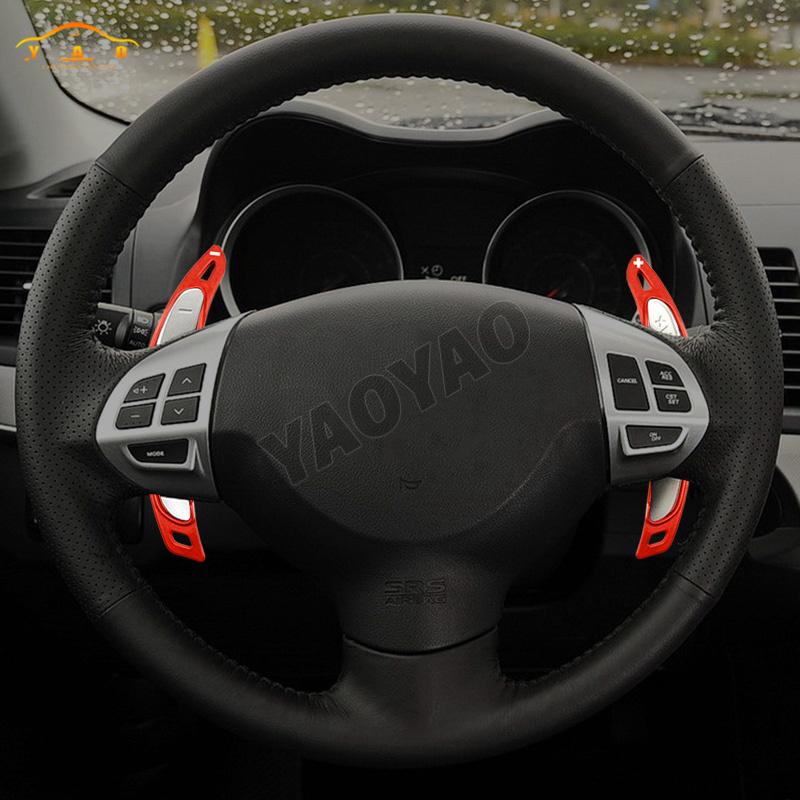 ABS Paddle Shift For Mitsubishi Lancer Inspira/ Evo X 10/ Outlander/ ASX/ Triton 2016-2022 Steering Wheel Paddle Extension Parts