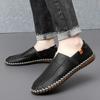 Fashion Outdoor Casual Sneakers Lightweight Breathable Mens Loafers Slip-on New Men Driving Shoes 2024 Spring Summer Men's Walking Shoes