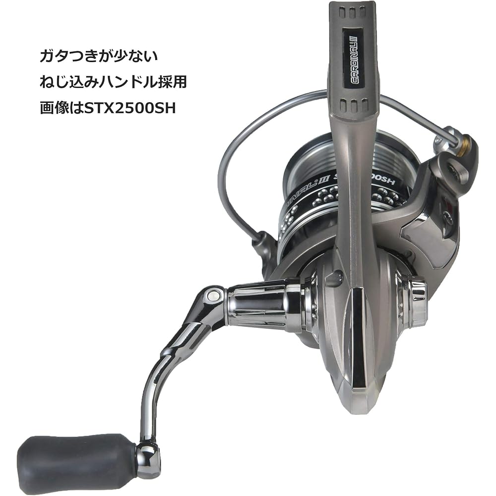AbuGarcia Cardinal III STX 2500MSH Spinning Reel with Spare Spool Fishing Equipment