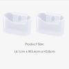 2-Piece Mini Refrigerator Pocket, Refrigerator Storage Case, Small Item Organizer, Box, Rack, Classifier, Condiment Organizer, Stationery Organizer, S