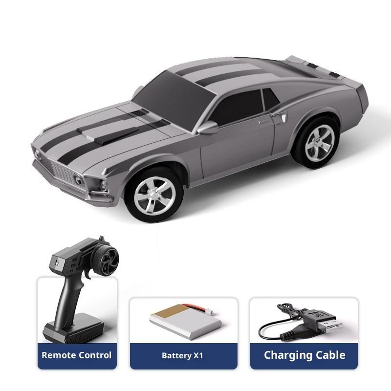 Olans Rc Car 1:64 Hardcore Mustang Rc Drift Car Mini Rc Car Professional Small Proportion Rear Wheel Dri High Quality