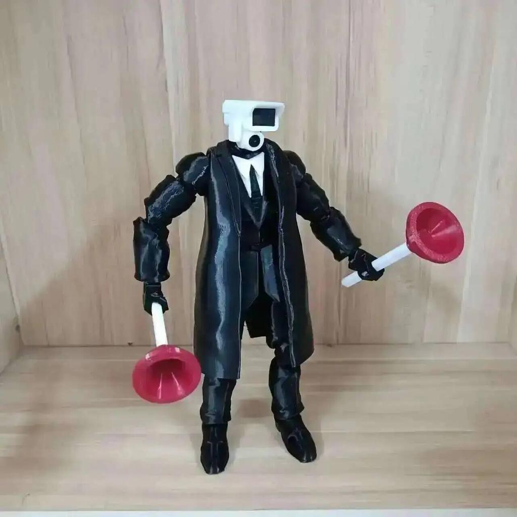 Dummy 13 Skibidi Toilet Figurines Skibidi Toilet Figurine articulée Jouet Art Skibidi Toilet Figurine Homme Télé Speakerman Boîte Aveugle