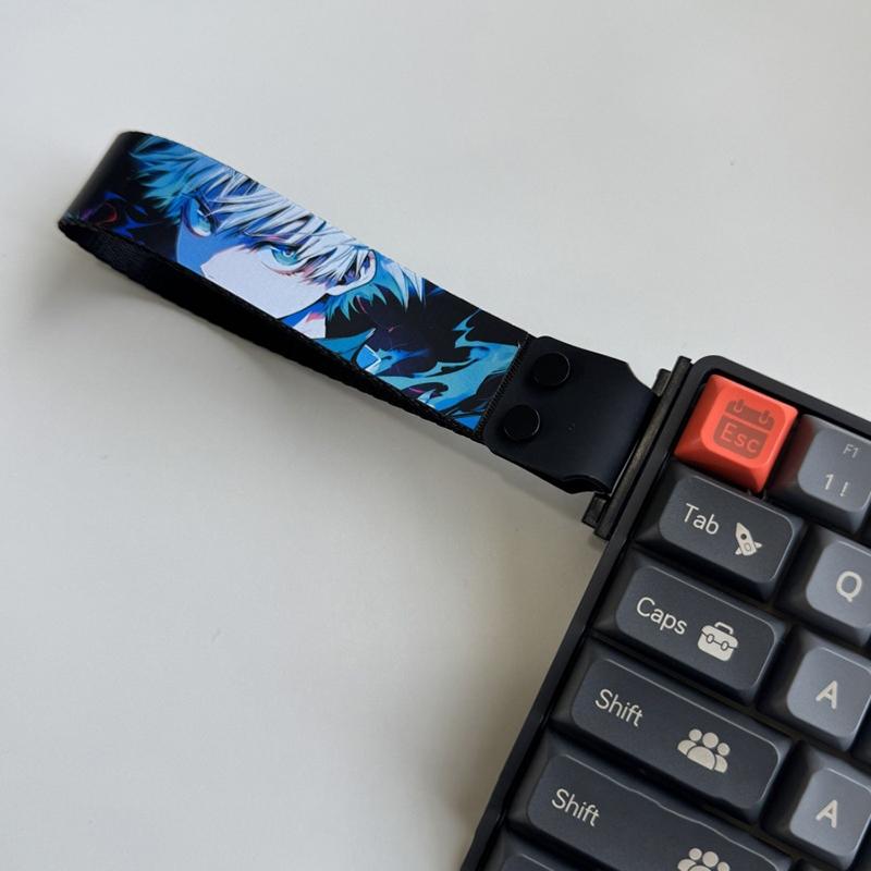 Cartoon Anime Keyboard Straps Keyboard Ribbon Customization Magnetic Axis Keyboard Strap Wooting Atk68 Drunkdeer Looting Decor