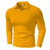 Spring Autumn Lightweight Breathable Men's Polo Shirts Casual Long Sleeve Quick Dry Comfortable Fit Polos