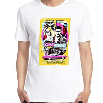 True Romance T Shirt 90s Poster Action Movie Harajuku Graphic T Shirts Cotton Short Sleeve Tshirts Summer Mens Print T Shirt