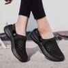 Summer Women Slippers Casual Plus Size Black Grey Closed Toe Elevator Sandals Shoes for Girls