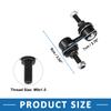 ABSOPRO Front Stabilizer Links Suspension Stabilizer Bar Links for Honda Civic Set of 2 (K90667, 51320S04003), 1999-2000, Black,