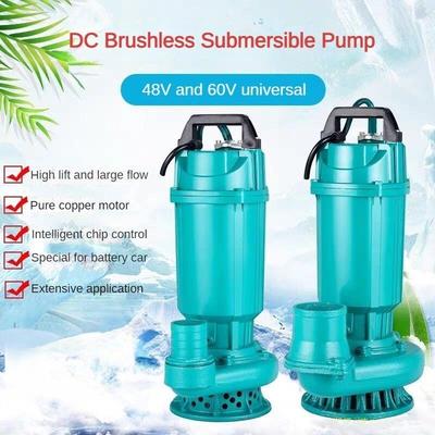 Nueva Bomba de Agua Agrícola de Alto Cabezal Bomba Sumergible Doméstica DC sin Escobillas Bomba de Carga Inteligente para Vehículos Eléctricos