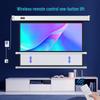 IN&VI 84-Inch 4:3 Electric Remote Control Projection Screen