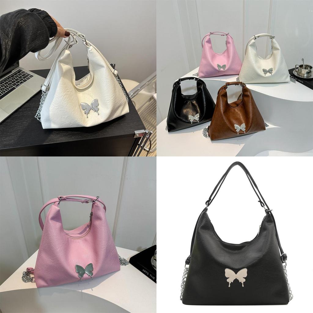 Fashionable Butterfly Tote Bag For Women 2024 Trendy Spring Large Capacity Shoulder Bag