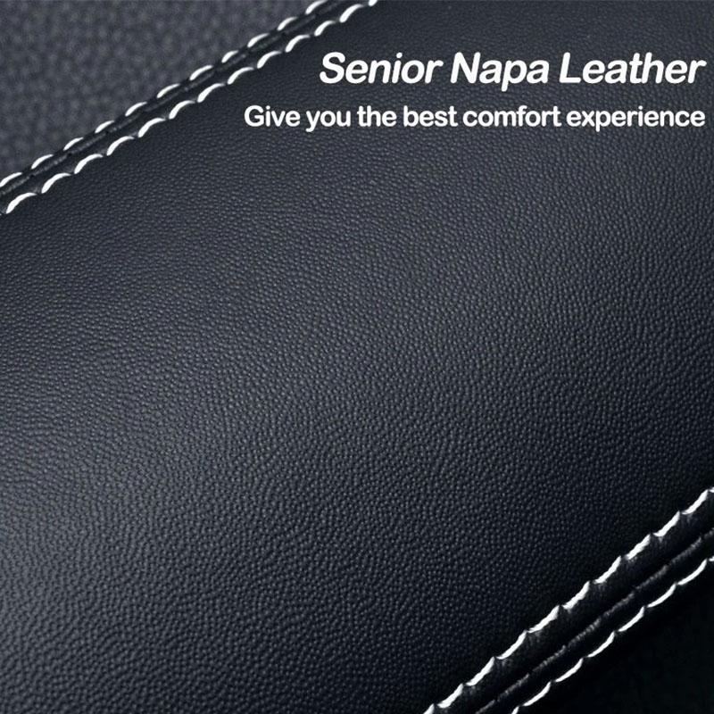 1pcs Leather car seat belt shoulder cover decompression suitable for BMW Mini Cooper Countryman Clubman JCW R56 R55 F55 R50 R53