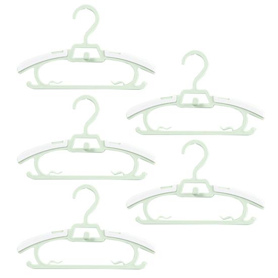 

5 шт. вешалка для одежды минималистичная пылезащитная полипропиленовая прочная несущая стойка для хранения предметов домашнего обихода