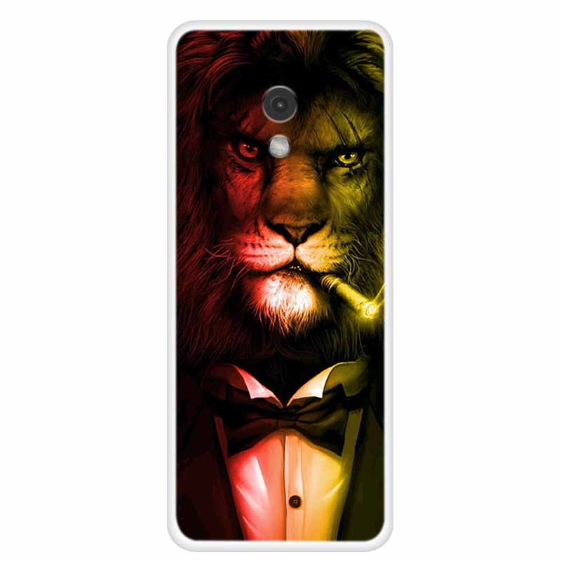 For Nokia 235 4G Case Nokia 215 220 4G Wolf Lion Clear Silicon TPU Back Cases for Nokia 220 4G 4G Phone Cover Cute Soft Fundas