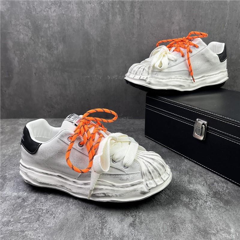 Autumn new comfortable breathable lace-up casual shoes platform lightweight board shoes 38