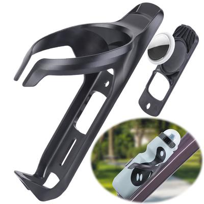 Bike Bottle GPS Tracker Cage Anti-Theft Bike Water Cup Holder Scratch-Proof Bike Water Bottle Bracket for Apple AirTag