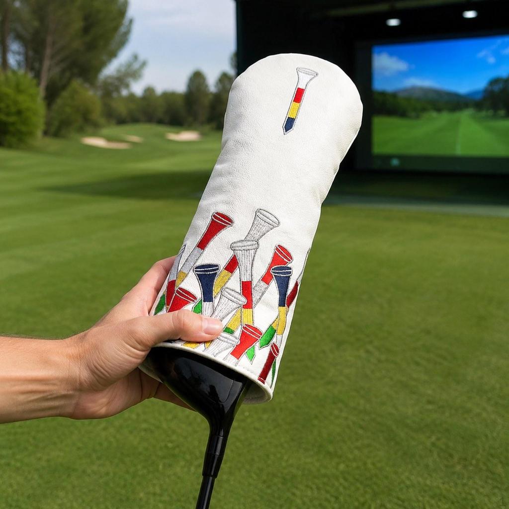 Club Headcover, Waterproof Replacement Headcover Made of PU - for Golfers (adults), Protects